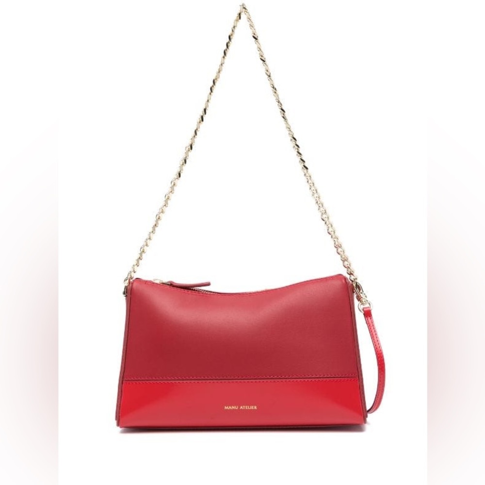 Manu Atelier Prism leather shoulder bag